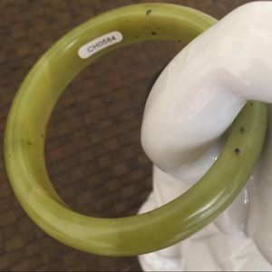 Jade Like Bangle Bracelet 59.5 mm